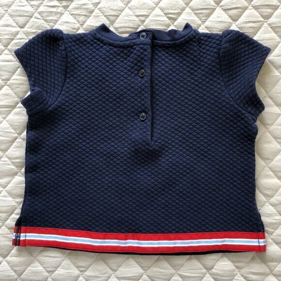 Janie and Jack quilted top - Picture 3 of 5